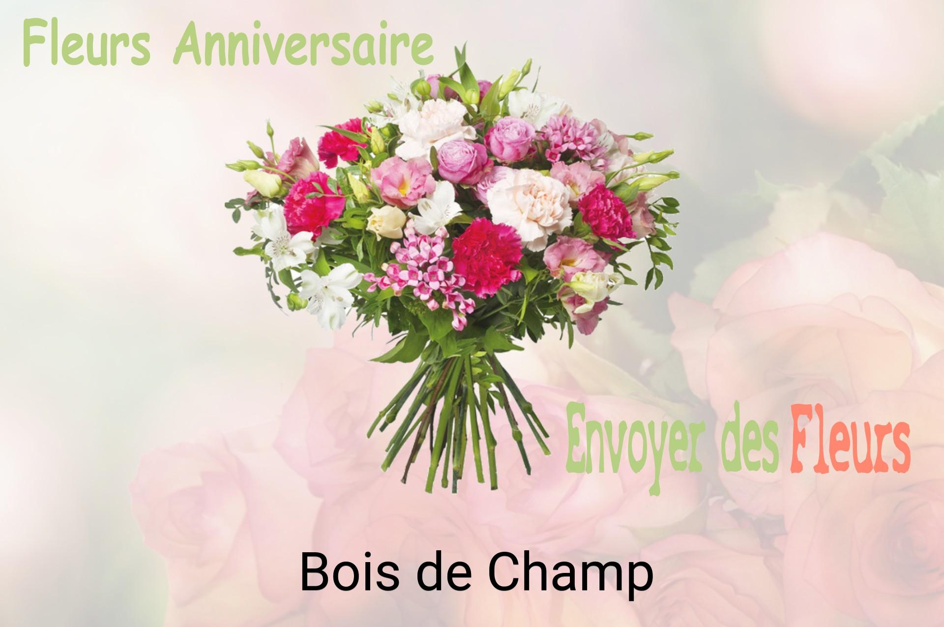 Bouquet de fleurs d’anniversaire livré à Bois-de-Champ